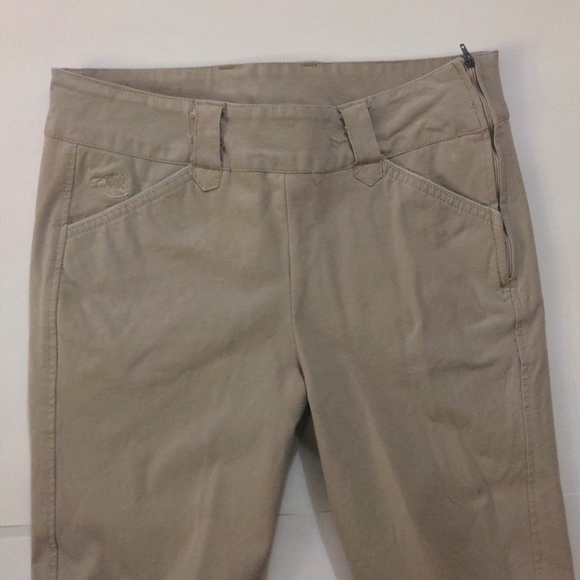 Piper SmartPak low rise side zip show breeches size 28R, with knee patch, tan - Picture 2 of 4